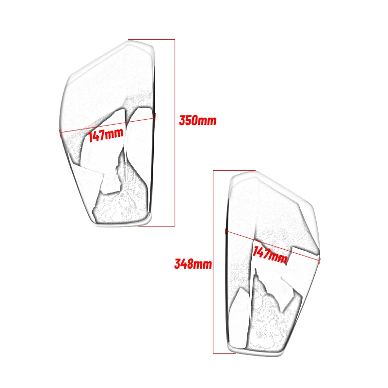 غطاء هدية للبطارية الجانبية ABS للدراجات النارية كروم أسود لهوندا VTX 1300 VTX1300 2003 2004 2005 2006 2007 2008 2009 #4