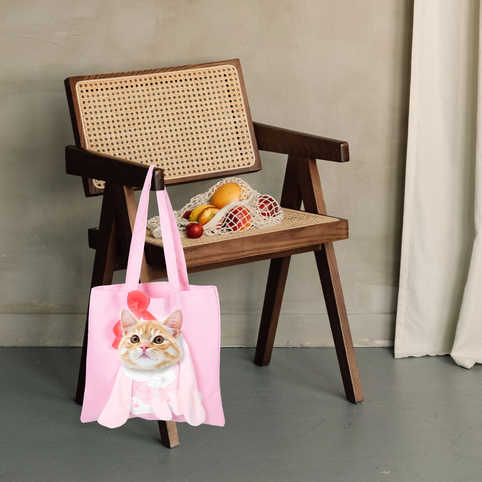 

Cat Carrier Bag Breathable Portable Shoulder Cat Travel Carrier Comfortable Lightweight Pet Carrying Bag for Outdoor Hiking