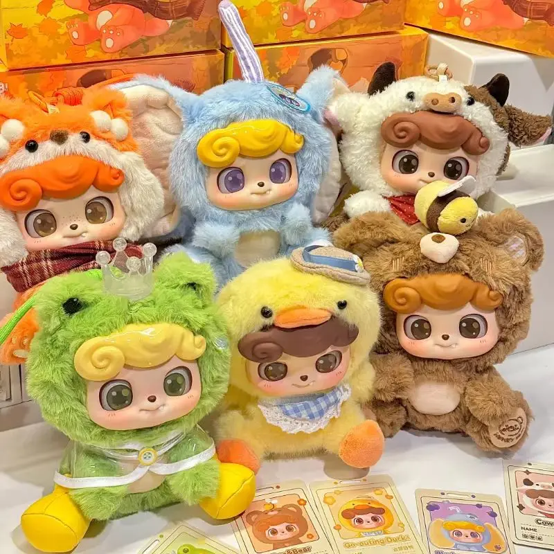 ホット Q.kids 動物幼稚園ブラインドボックスシリーズおもちゃソフトで快適な人形ペンダントかわいいベッドヘッド飾りミステリアスボックスギフト