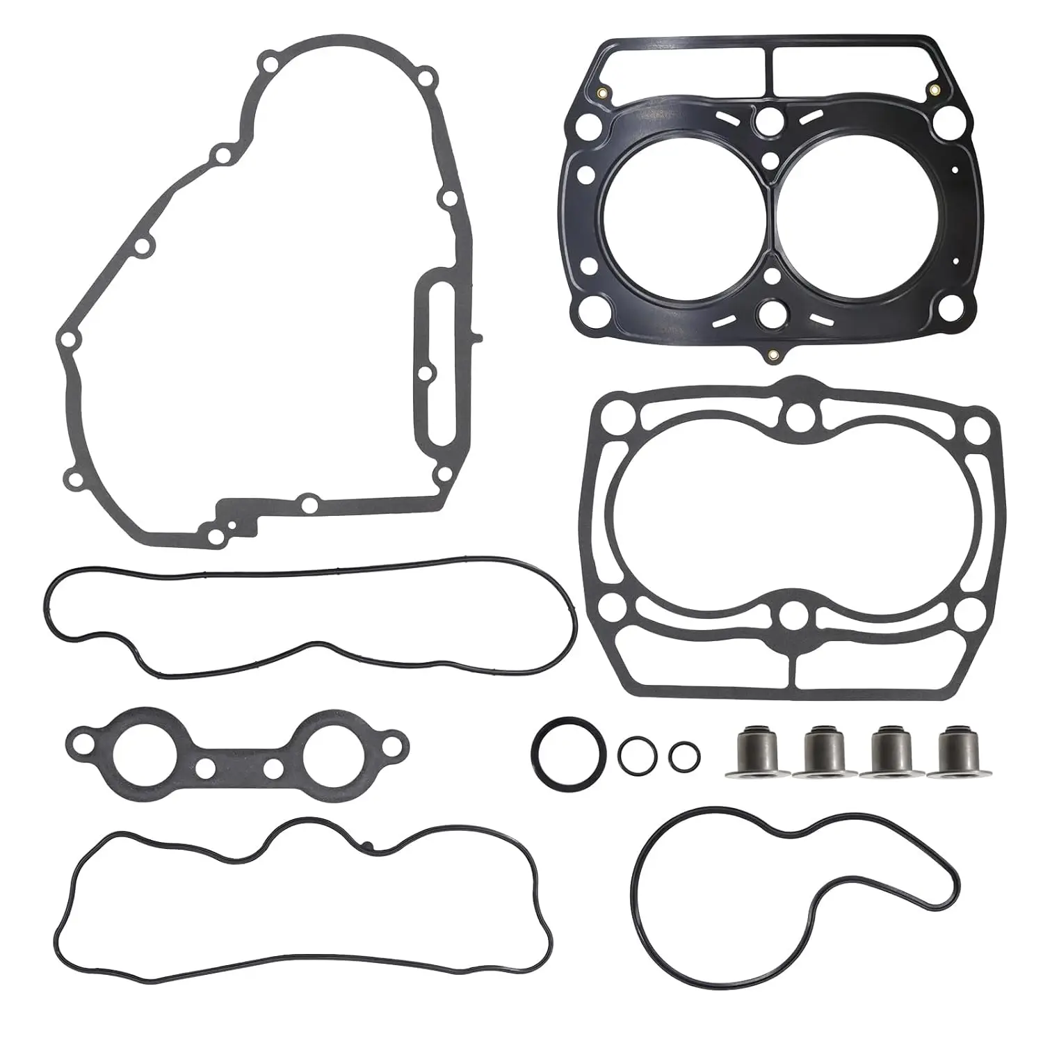5247359 Top End Engine Gasket Kit Compatible with Polaris Ranger 700 800 Sportsman RZR800 2008-2010 Replace 5247360