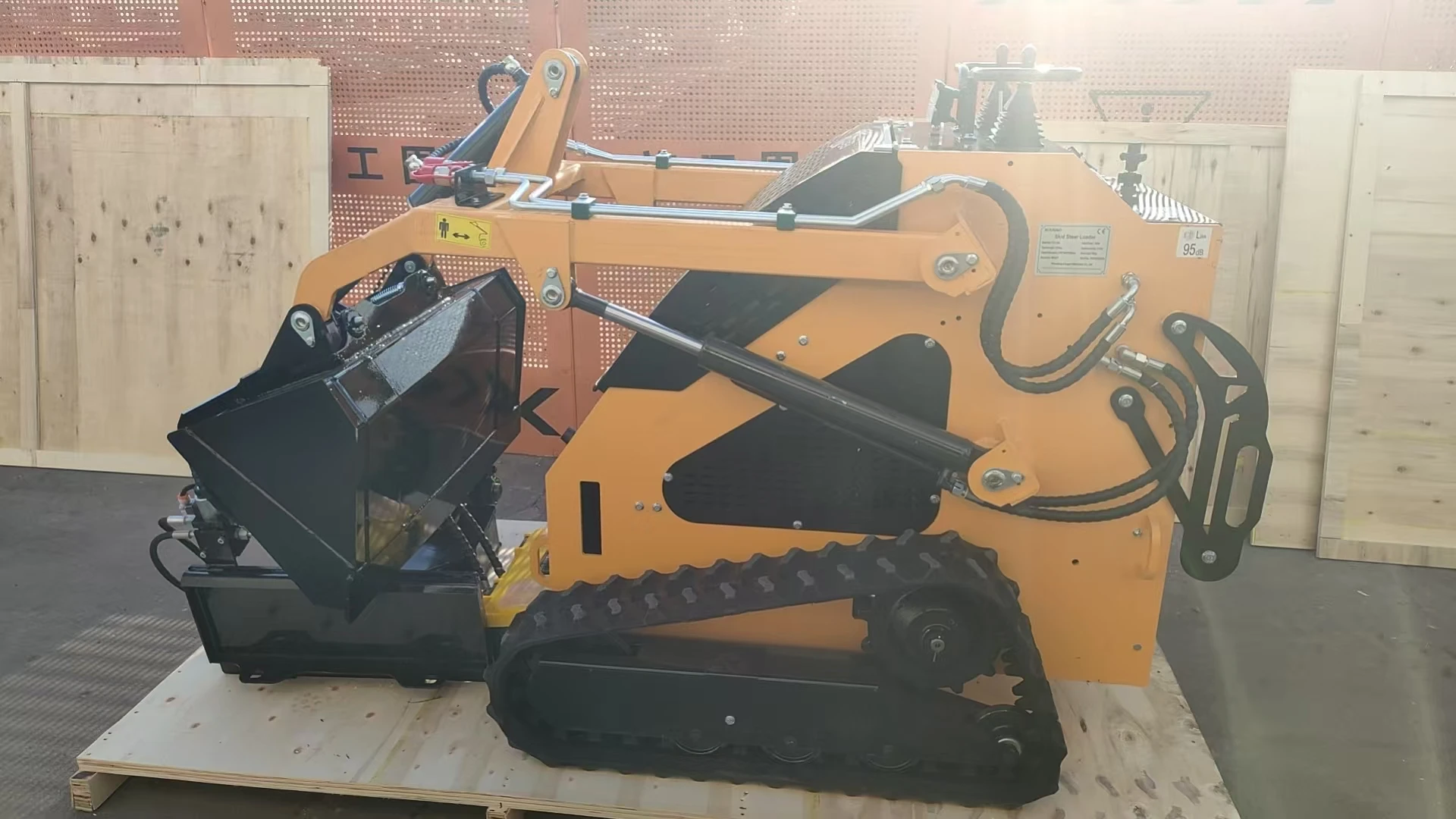 Mini Loader Diesel Skid Steer Loader Factory Price Wheel Loader Customized Attachment Factory Price Free Shipping for Miniskid
