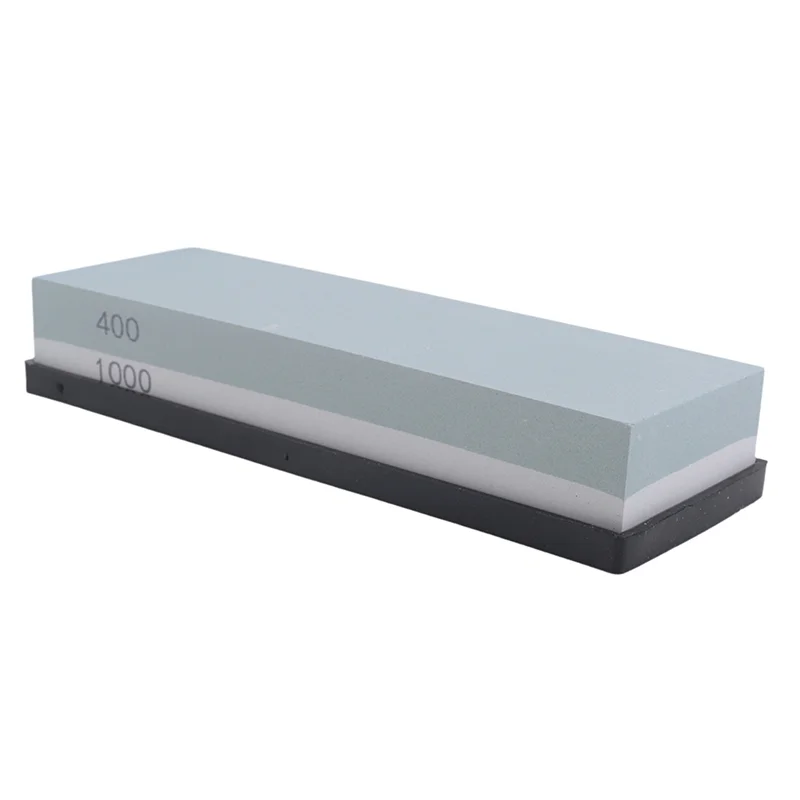 ABJY-Kit de piedra para afilar cuchillos, afilador de piedra de afilar de 4 lados, juego de piedra húmeda de grano Preium 400/1000 3000/8000, piedra de agua