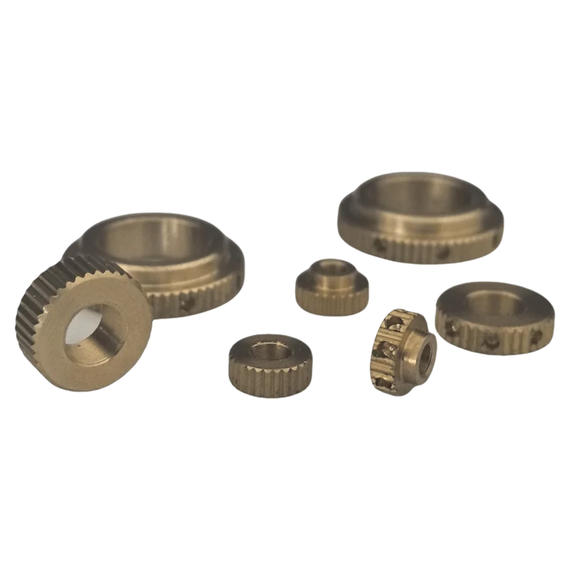 5 Pieces Precise Adjustment Screw Fine Tooth Lock Nut
