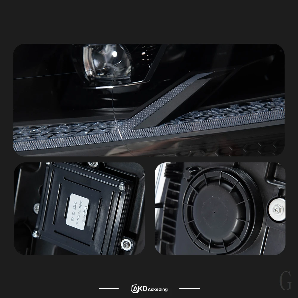 Car Styling Headlights for VW Multivan T5 Samurai Style LED Headlight 2010-2015 Head Lamp DRL Signal Projector