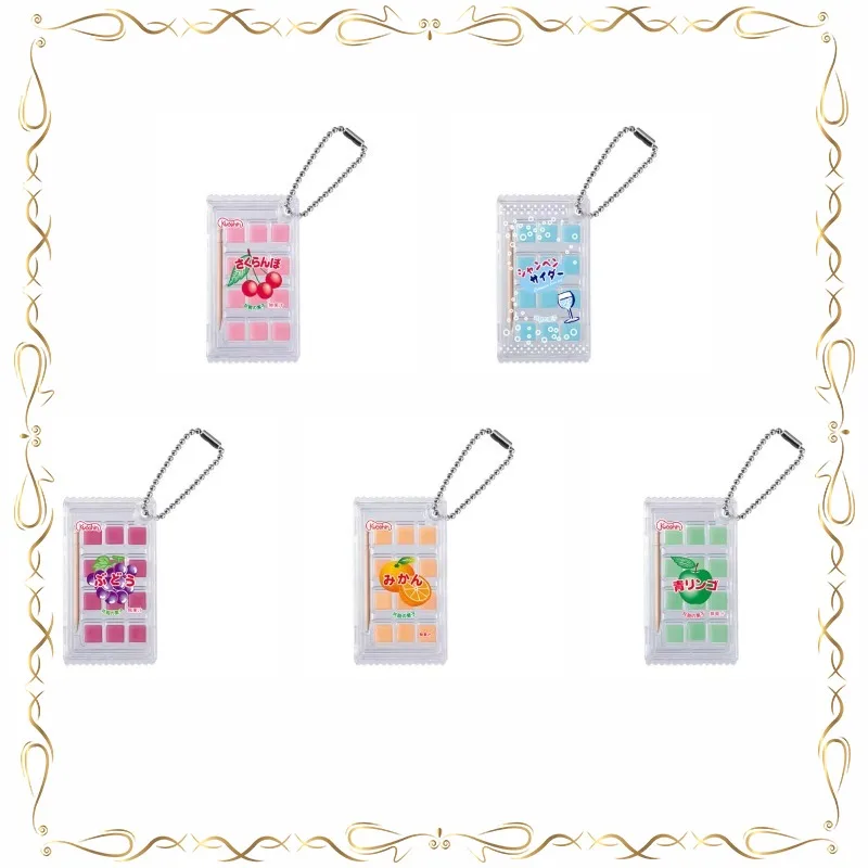 

Snack Pendant Gashapon Keychain Doll Pendant Collectible Toys Kids Gifts Action Figure Model Toys