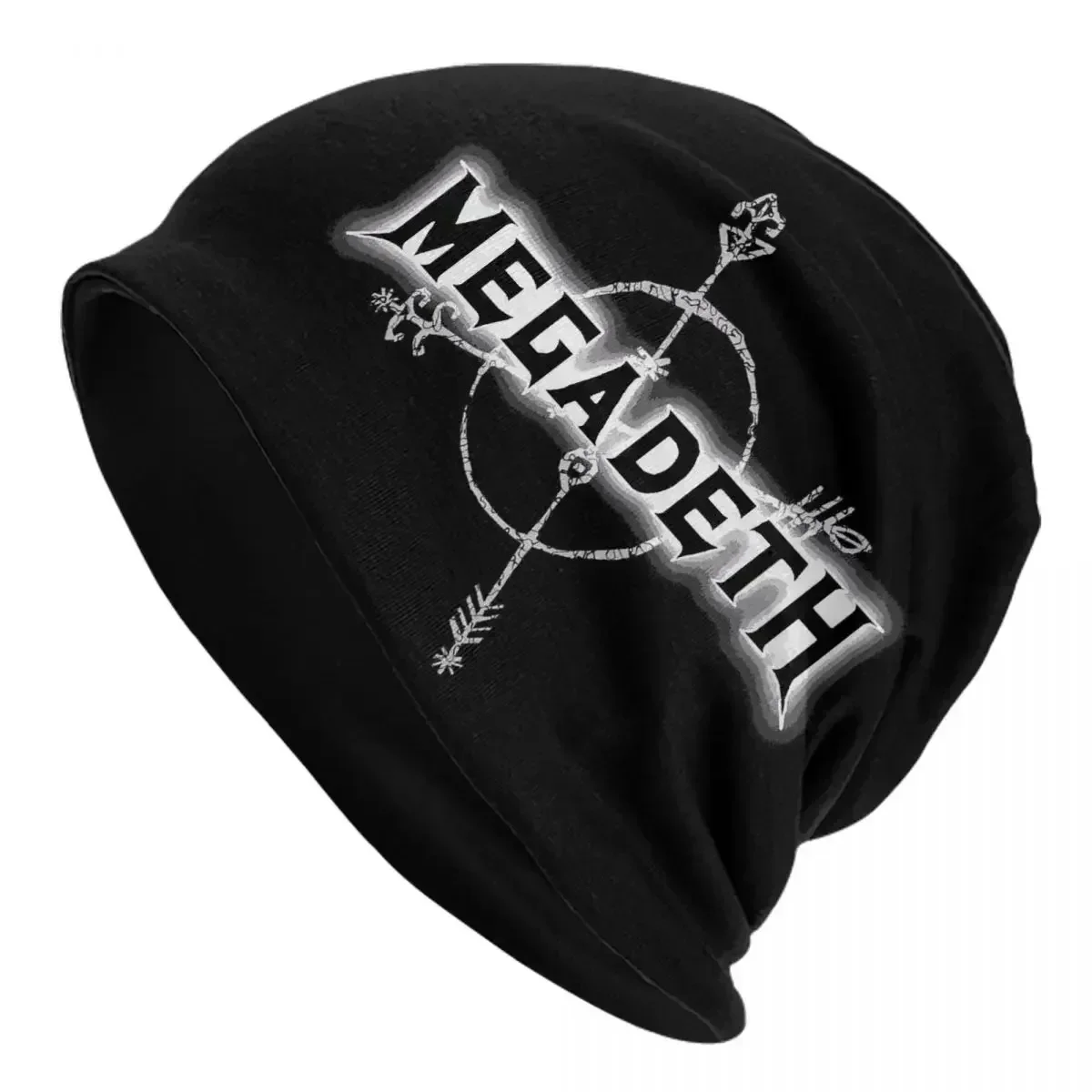 Megadeth Warm Knitted Cap Fashion Bonnet Hat Autumn Winter Outdoor Beanies Hats for Men Women Adult