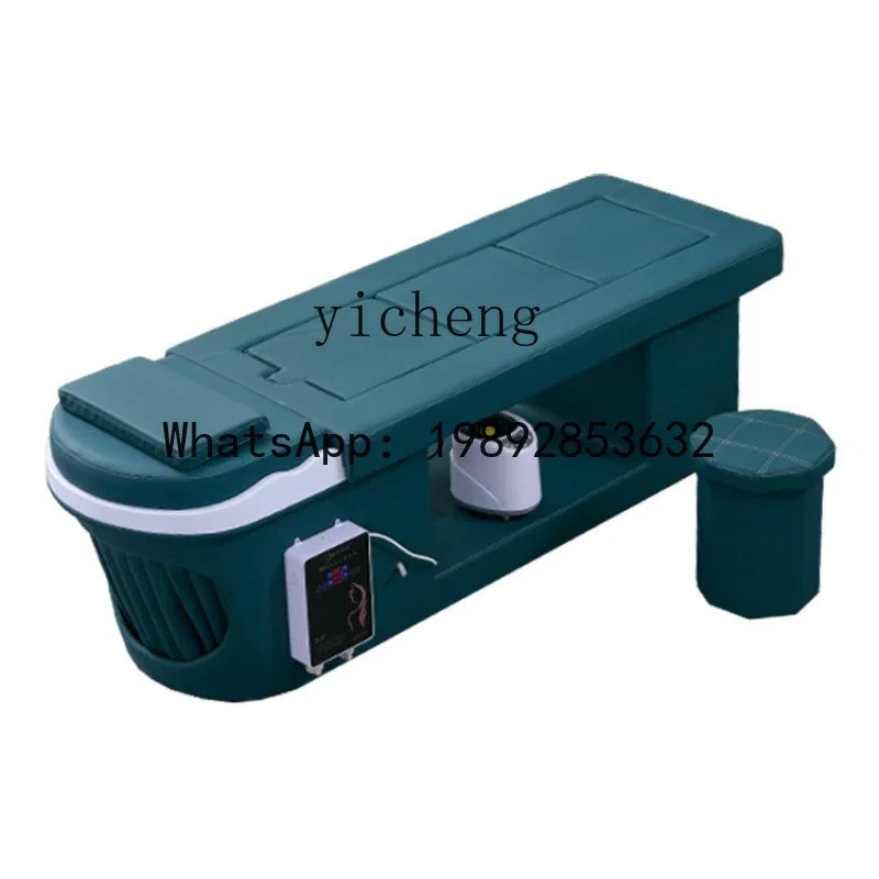 X8  Moxibustion Shampoo Chair Barber Shop Head Treatment Water Circulation Fumigation Massage Moxibustion Facial Bed