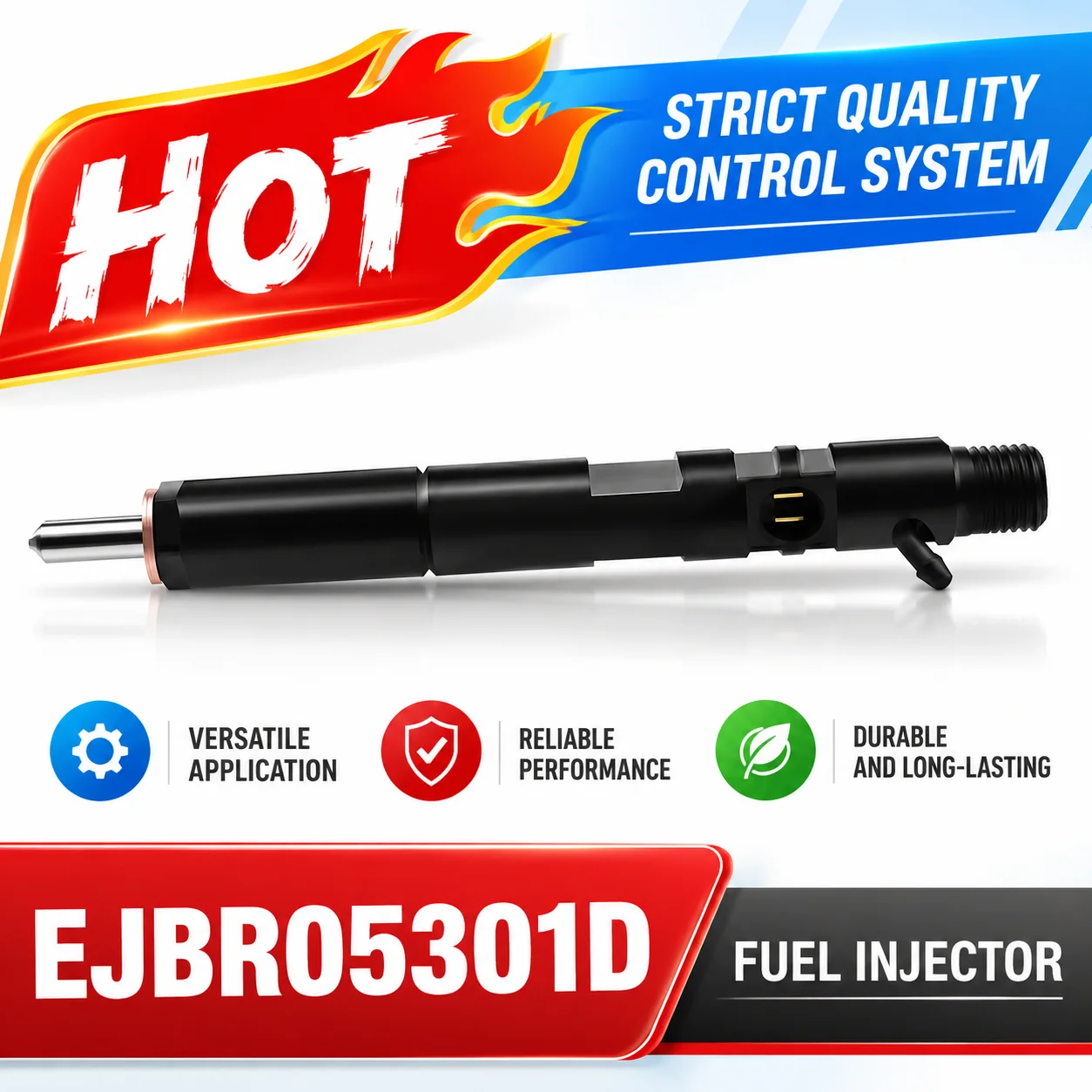 EJBR05301D Euro III Diesel Fuel Injector Adapt To L274PBD L157PBD L157PRD Nozzle For Fuel Delivery And Spray Control.LJ0830
