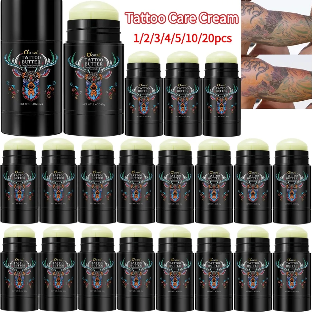 

Tattoo Care Cream Soothing Tattoo Balm Stick Moisturizing Tattoos Brighten Protect Cream Tattoo Balm Stick Protection Gel