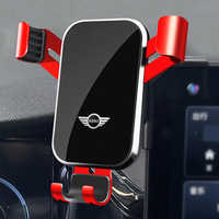 Car Phone Holder Air Vent Moblie Cell Gravity Stand Mount Bracket For MINI Cooper JCW WORKS R55 R56 F55 F56 R57 R58 R59 R60 R50