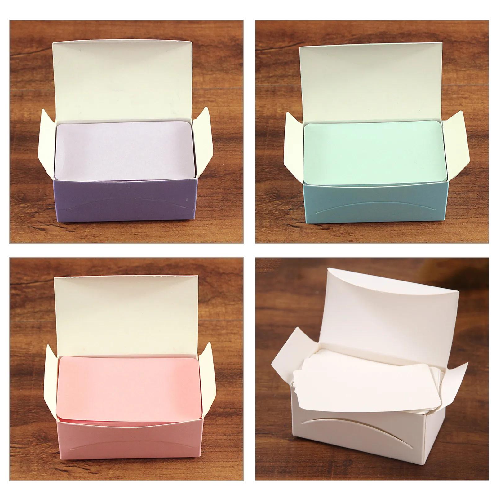 Picture 7: 500Pcs Blank Word Cards Premium Thickened Paper Study Cards for Note Taking Memo Planning to-Do Lists DIY Greeting Card Making