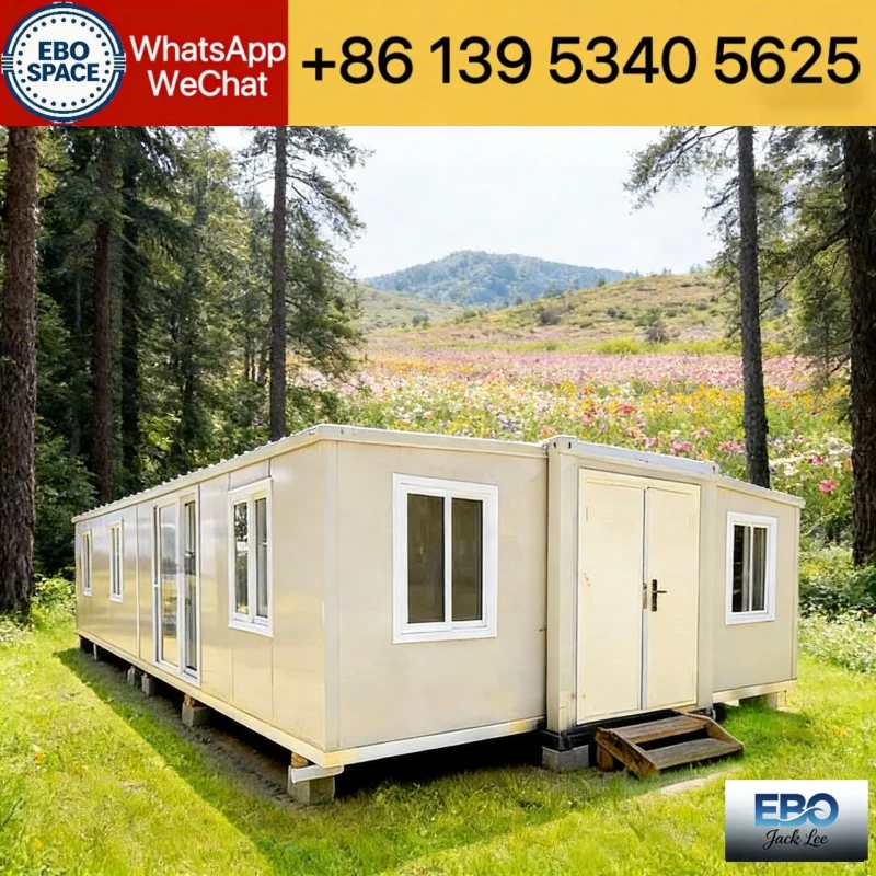 Seamless Assembly Expandable Container House Quick Install Modular System Suitable for Camp Use