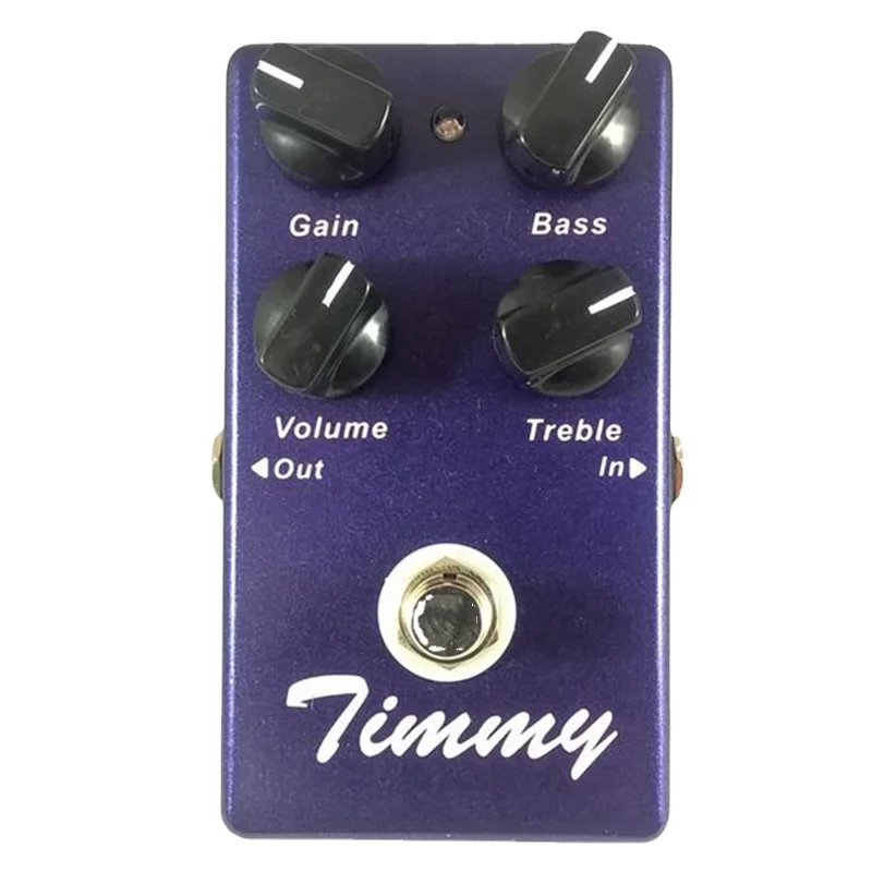 Timmy Electric Guitar Pedal Overdrive Boost Classic Overdrive Effect Pedal Guitarra with True Bypass Guitar Parts & Accessories