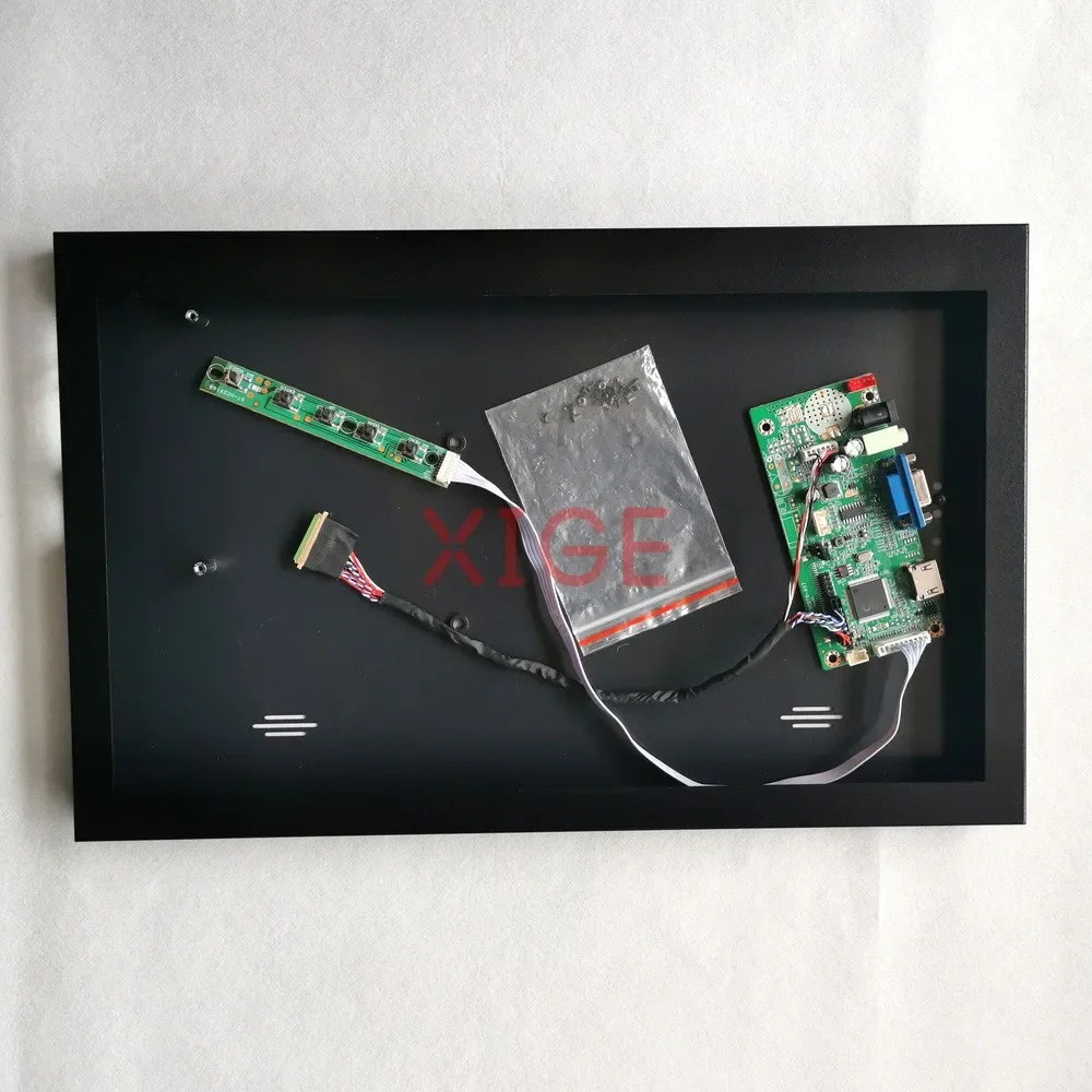 

For LTN173KT03/CLAA173UA01A Driver Board+Metal Case HDMI-Compatible VGA 1600*900 Screen 17.3" LVDS 40Pin Portable DIY Modify Kit