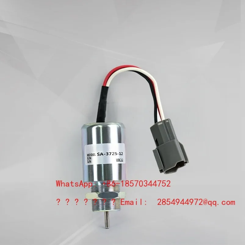 Electromagnet SA-3725-12V/24V Oil Cut Solenoid Valve Flameout Controller Switch 30A87-20404