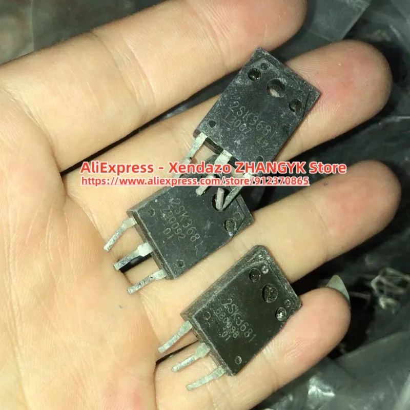 5PCS 2SK3681 K3681 TO-3P 43A 600V N-Channel MOSFET Transistor