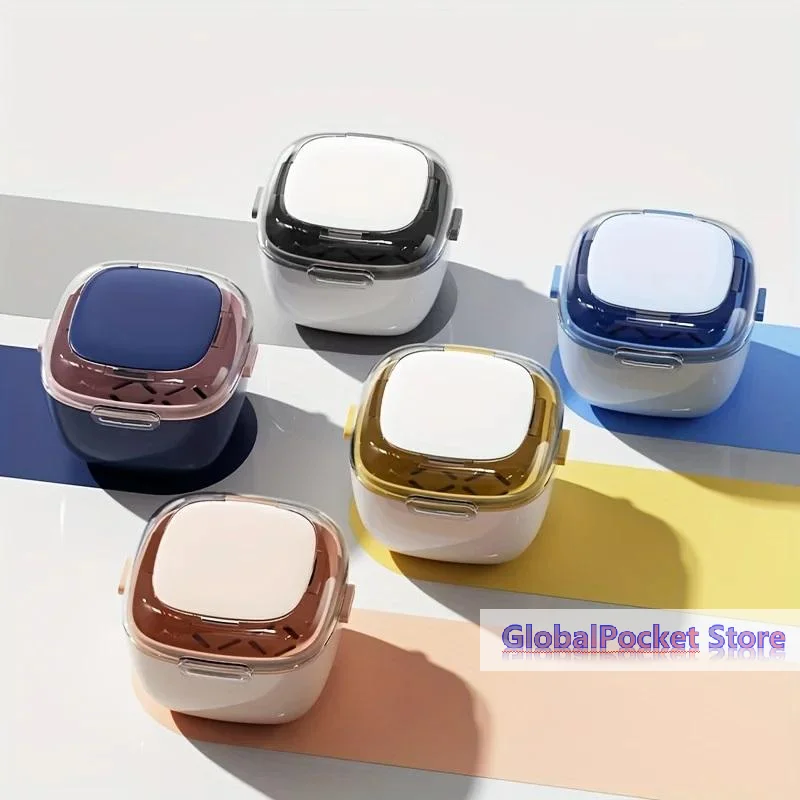 [TG823]10Pcs Retainer Case Portable Mouth Guard Box Oral Cleaning False Teeth Denture Storage Box Teeth Aligner Braces Box