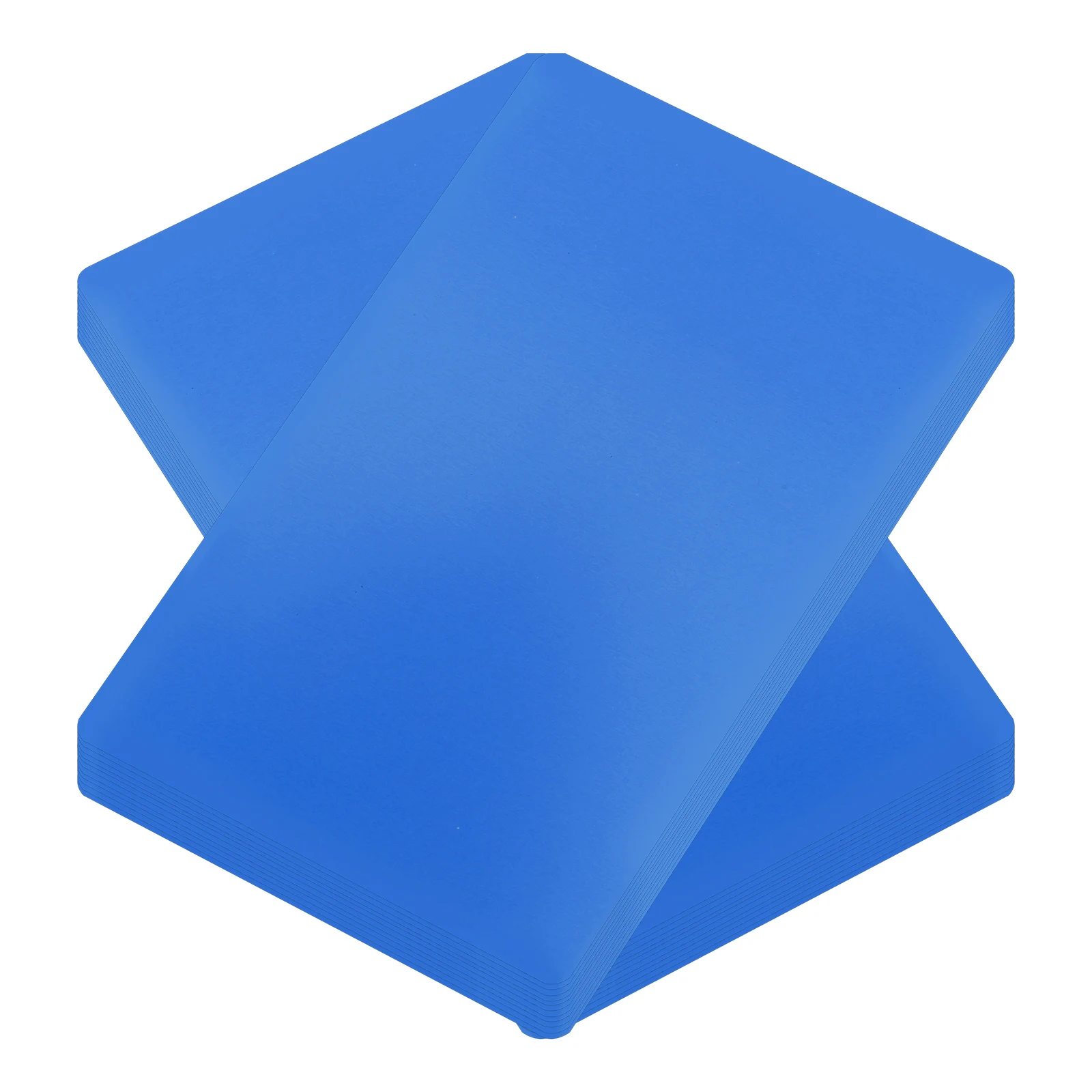 50 stuks draagbare metalen visitekaartje blanco gegraveerde doe-het-zelf visitekaartjes aluminium metalen plaat visitekaartjes kantoorbenodigdheden