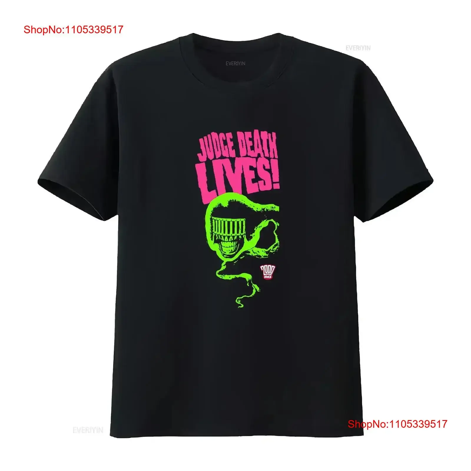 judge dredd death lives T Shirt vintage Washed Versatile Stretched Breathable Soft Slightly Casual Comfortable fashion vintage