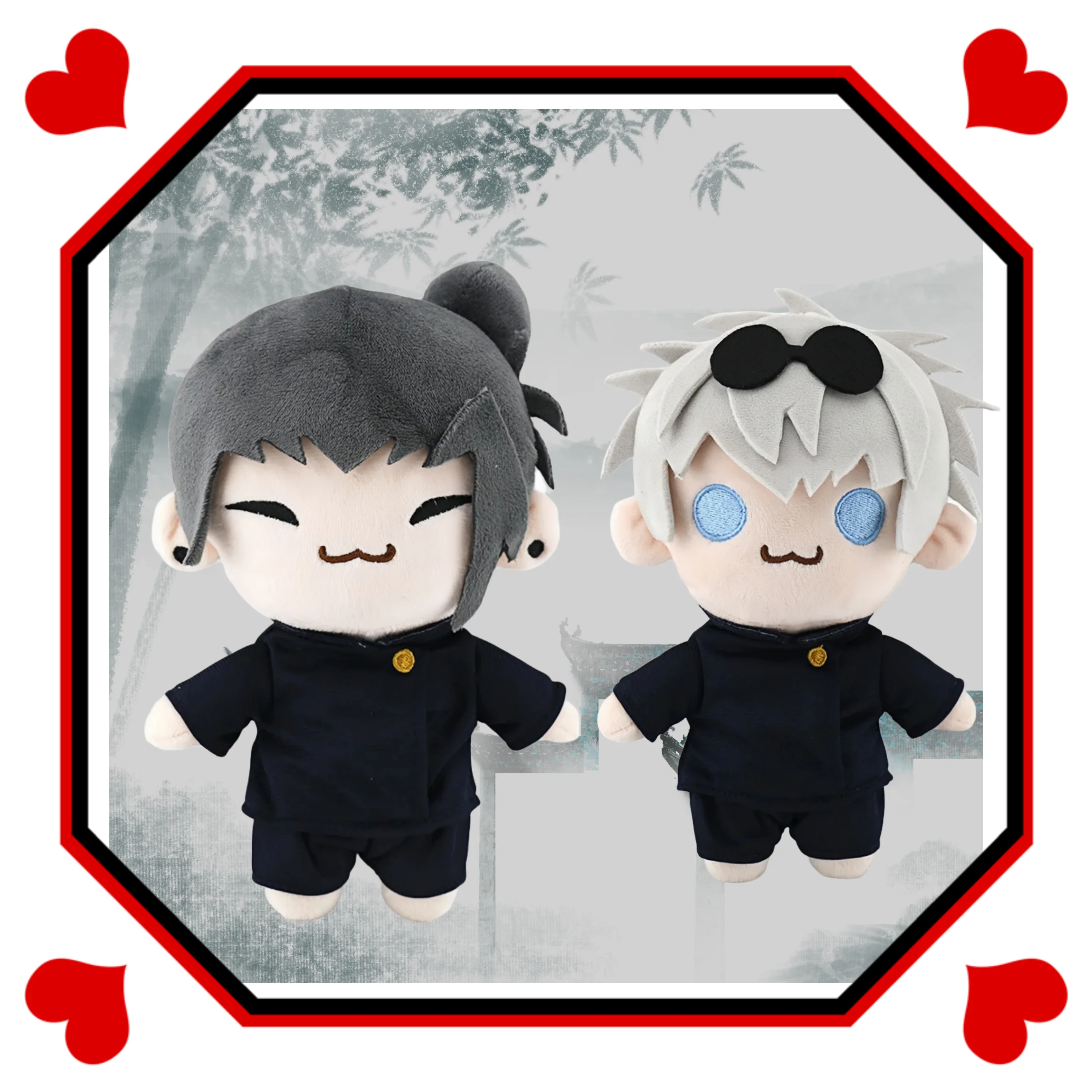 

HOT Stuffed Animals & Plush Gojo Saturo Geto Suguru Jujutsu Kaisen Cosplay Plush Cute Soft Collection Props