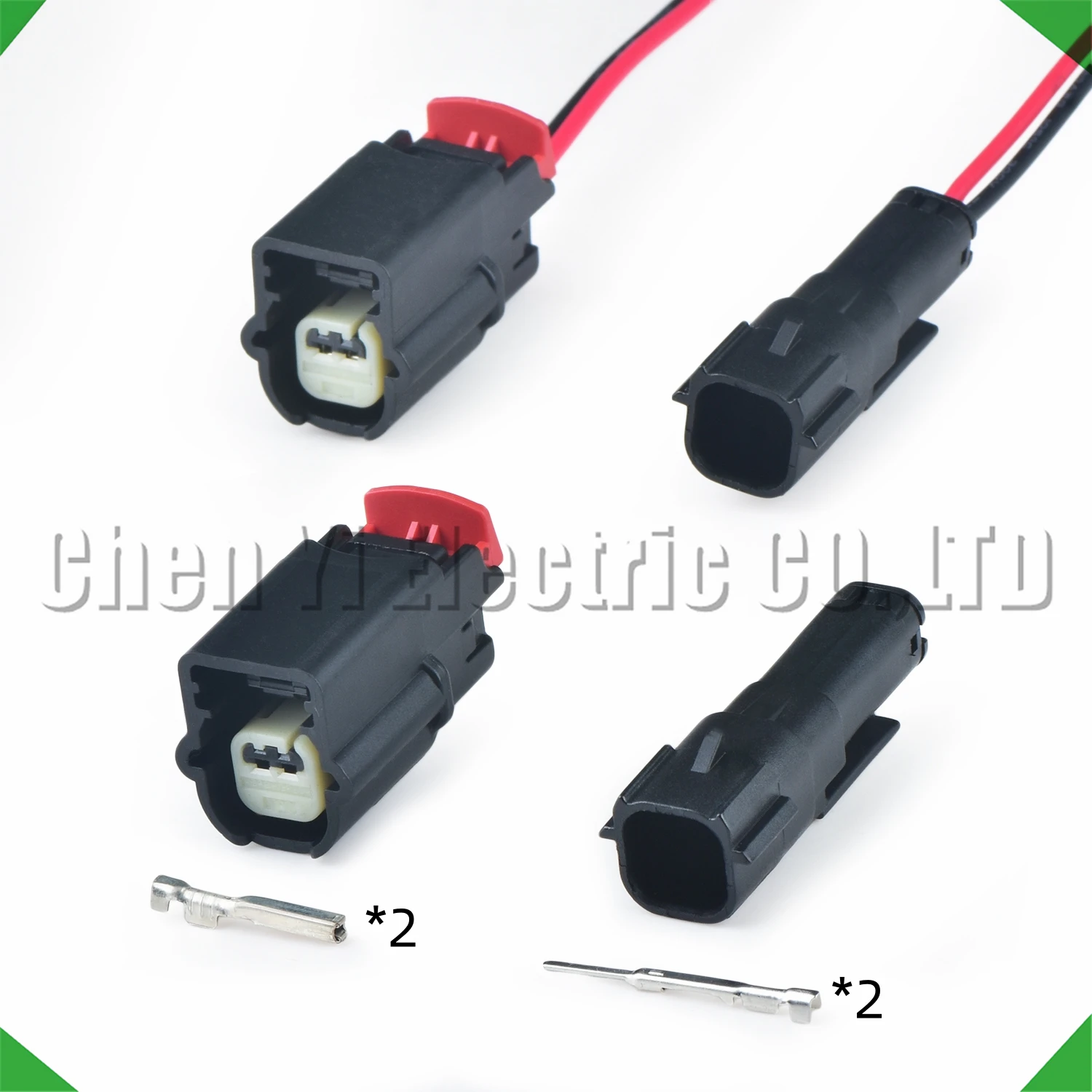 2 Pin Automotive Connectors Front Bumper Radar Probe Wire harness Plug 31402-2110 For Volvo S90 V40 V60 V90 C30 S80