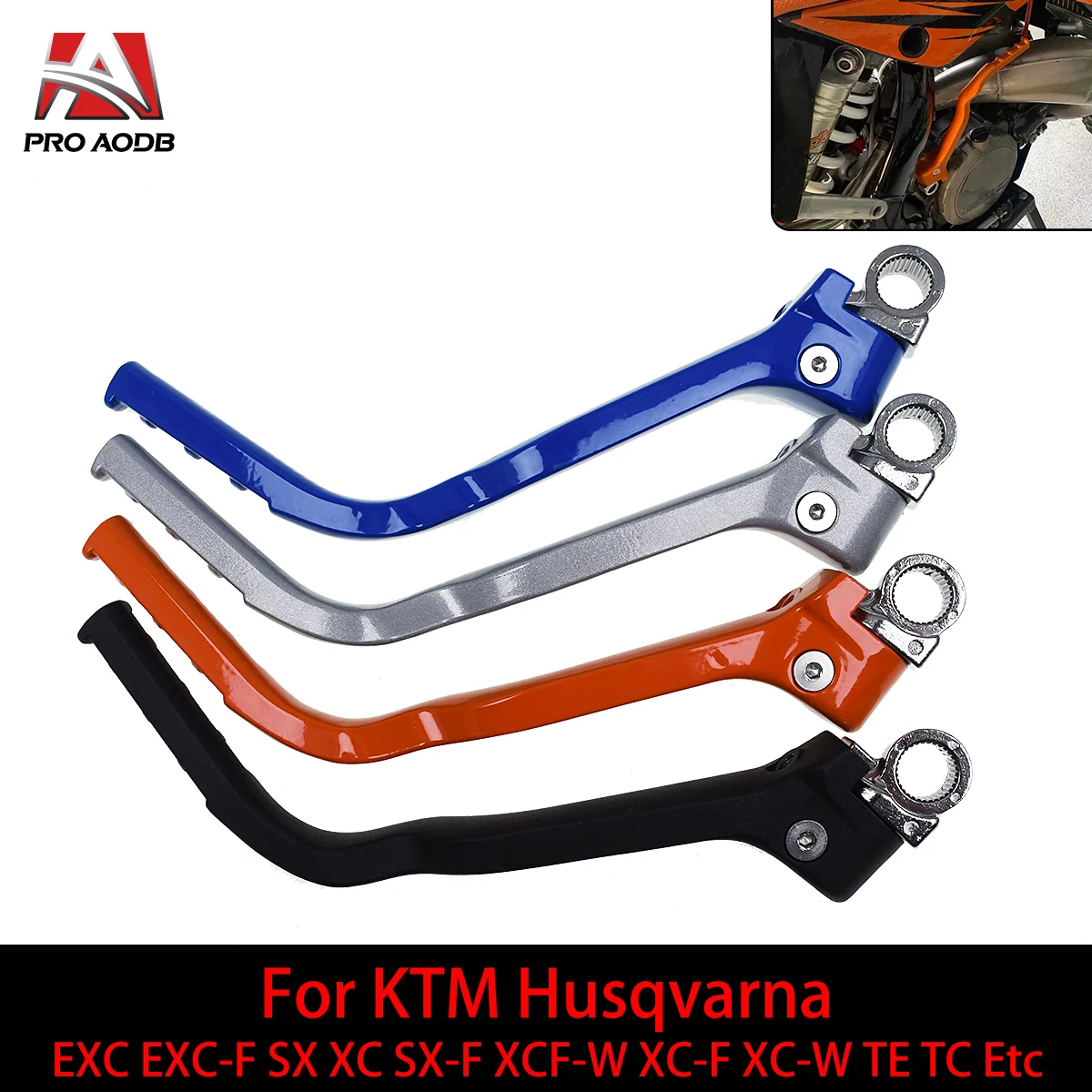 

Motorcycle Kick Start Starter Lever Pedal For Husqvarn TE TC For KTM SX XC XCW XCF XCFW SXF EXC EXCF 250 300 350 450 2011-2016