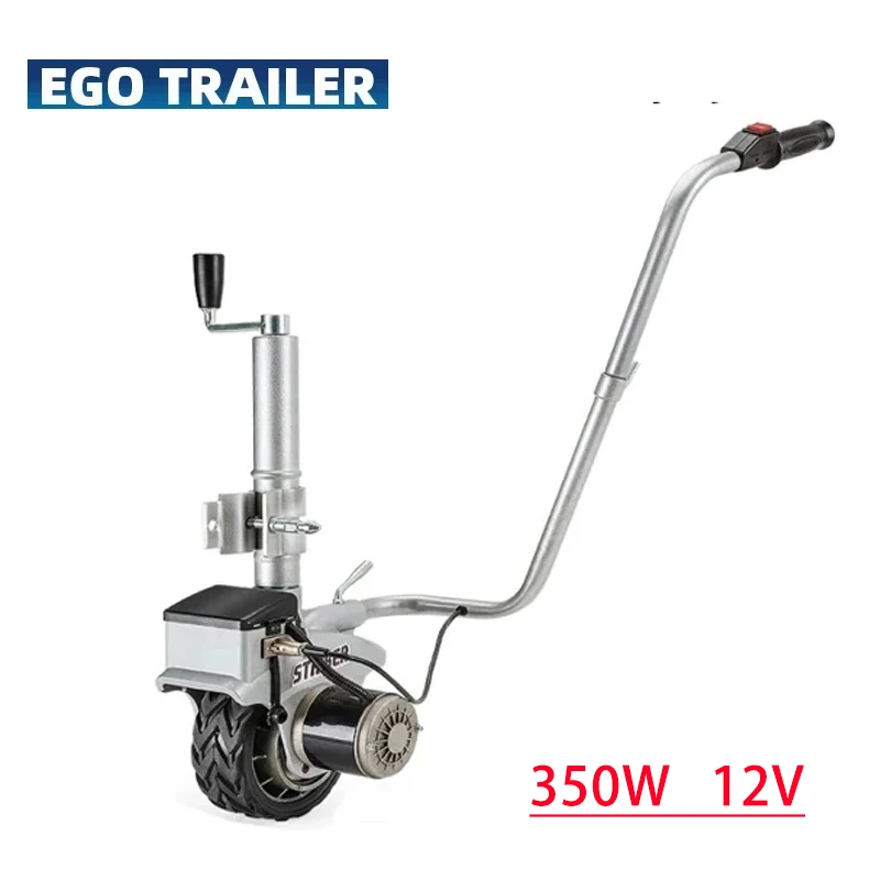 350W 12V Motorized Trailer Jack Caravan RV Boat Camper Mover Dolly Jockey Wheel Parts Accessories