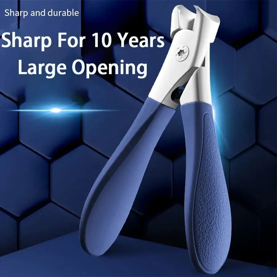 Ouriner Large Nail Clippers For Thick And Hard Toenails Dedicated Nail Clippers For Single Large Opening Anti Splash Nail