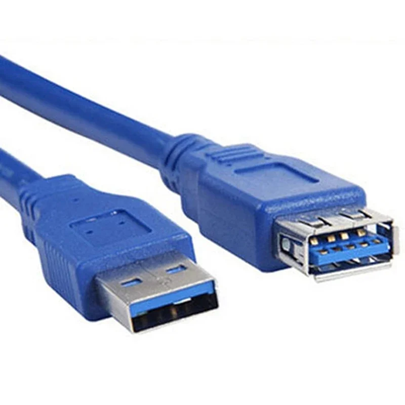 Cabo de extensão macho para fêmea USB 3.0, cabo de dados do telefone, estendido para PC, telefone, 0,3 m, 0,5 m, 1 m, 1,2 m, 1,8 m, 3 m