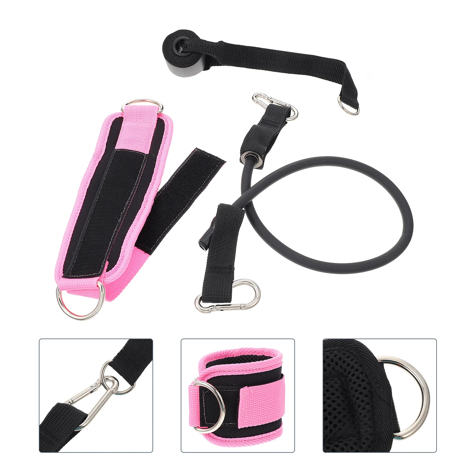 

1pc Adjustable Ankle Resistance Band For Home Gym Training Pulling Rope Strap Fitness Equipment Exercise Band Leg Workout