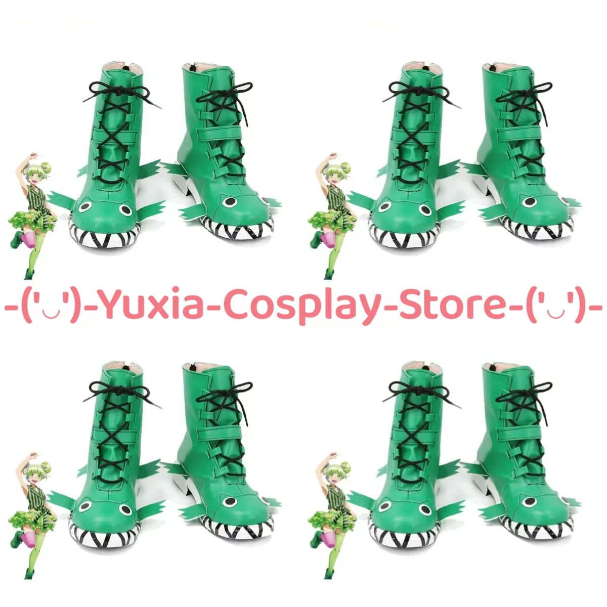 

Юксиакосплей! Добро пожаловать в школу демонов! Iruma-kun Clara Valac Обувь для косплея Аниме Персонаж Опора Сапоги из искусственной кожи Костюм для вечеринки