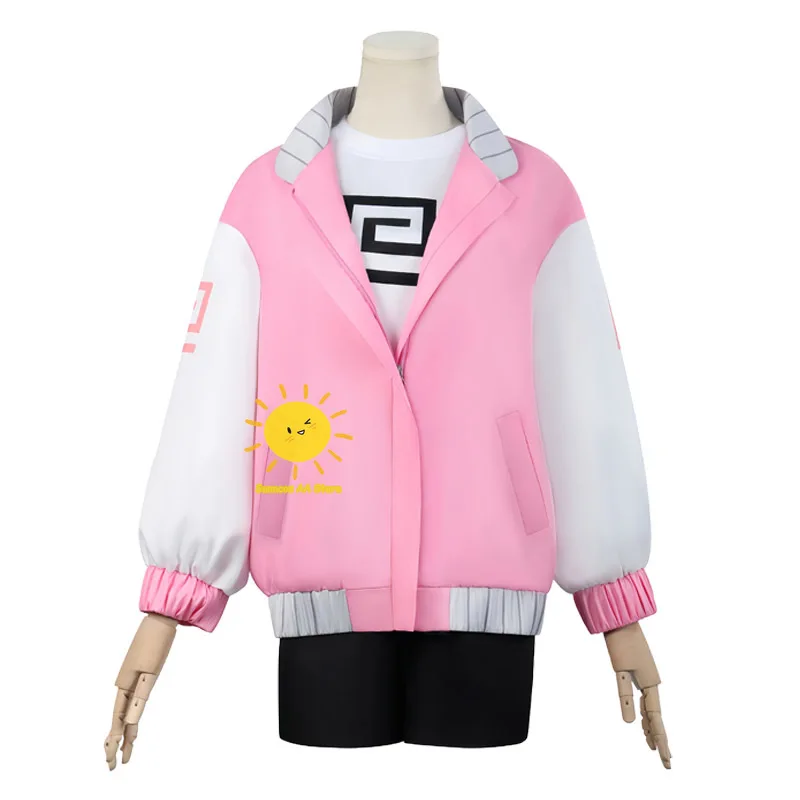 Anime Sakamoto Days Cosplay Lu Shaotang Cosplay Costumes Shirt Shorts Coat Apron Shaotang Lu Wig Suits Halloween Cos Adult Women view 3