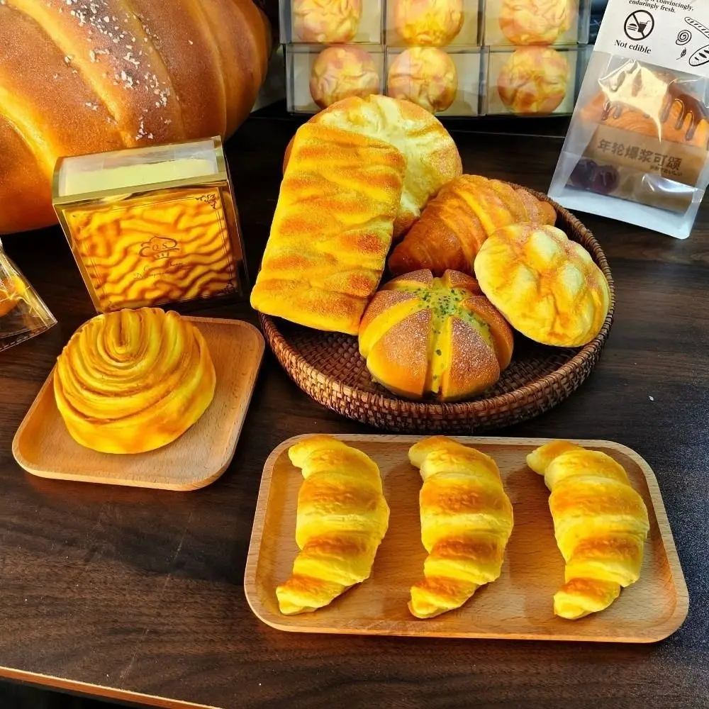 New Slow Rebound Squeeze Pinch BPA-Free Simulated Bread Squeeze Model Toast Croissant Scented Fidget Kid Gifts