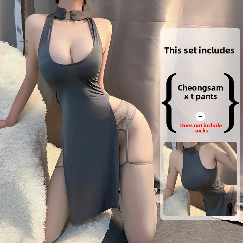 Seksowna Bielizna Niewyraźny Nadruk Ognisty Taniec Szata Namiętność Północny Glamour Strój Sekretarki Uwodzenie Seksowne Ubrania Garnitur Sy