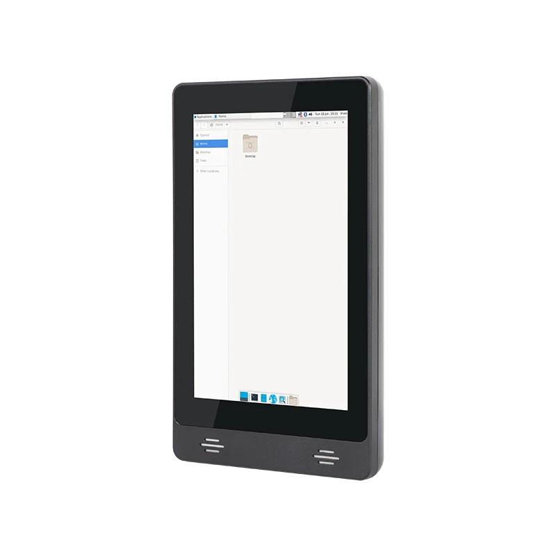 Linux Debian 11 8-Inch Vertical Touch Screen Rockchip With 2GB RAM Wall-Mounted POE Tablet For Advertising Equipment