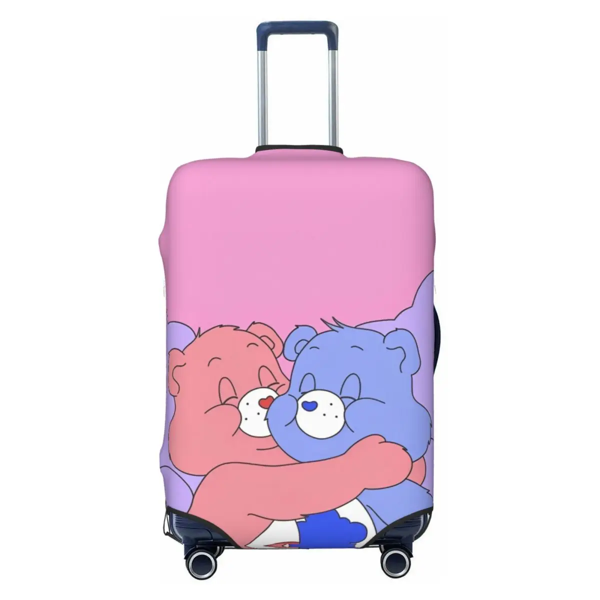 Cartoon Care Bears Movie Suitcase Cover Strectch Business Protector Luggage Accesories Vacation