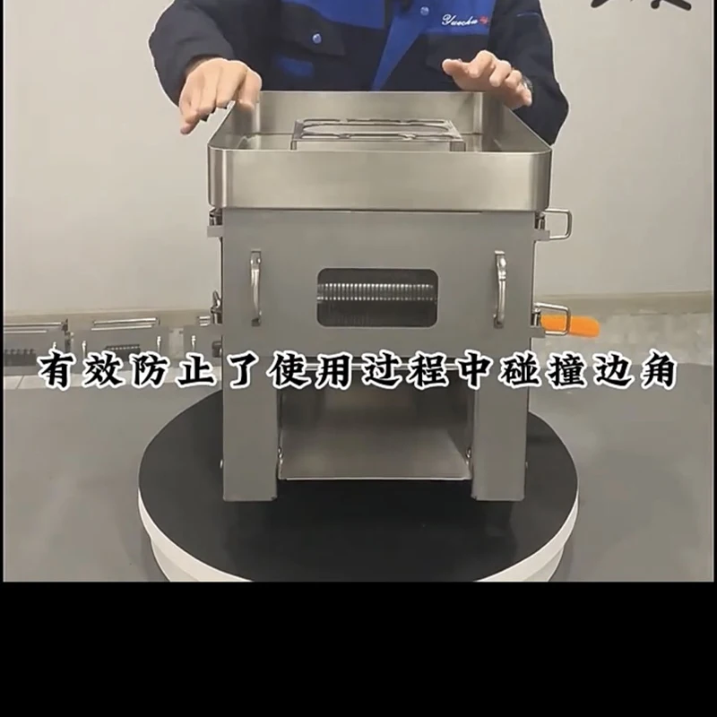 Home Electric Commercial Meat dicing Vegetables Cutter Machine High-end Meat Slicer Fresh Meat Strip Cutter Dicing machine