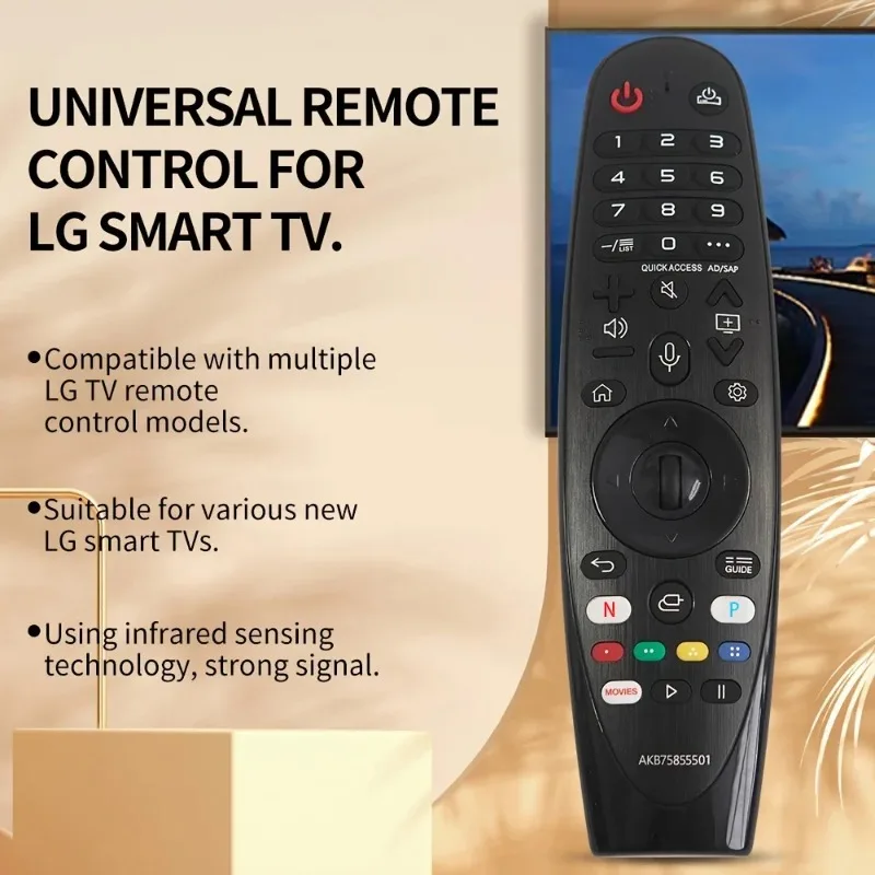 Voice Magic Remote Control Replacement AN-MR20GA MR19BA MR18BA MR650A For Smart TV With Pointer