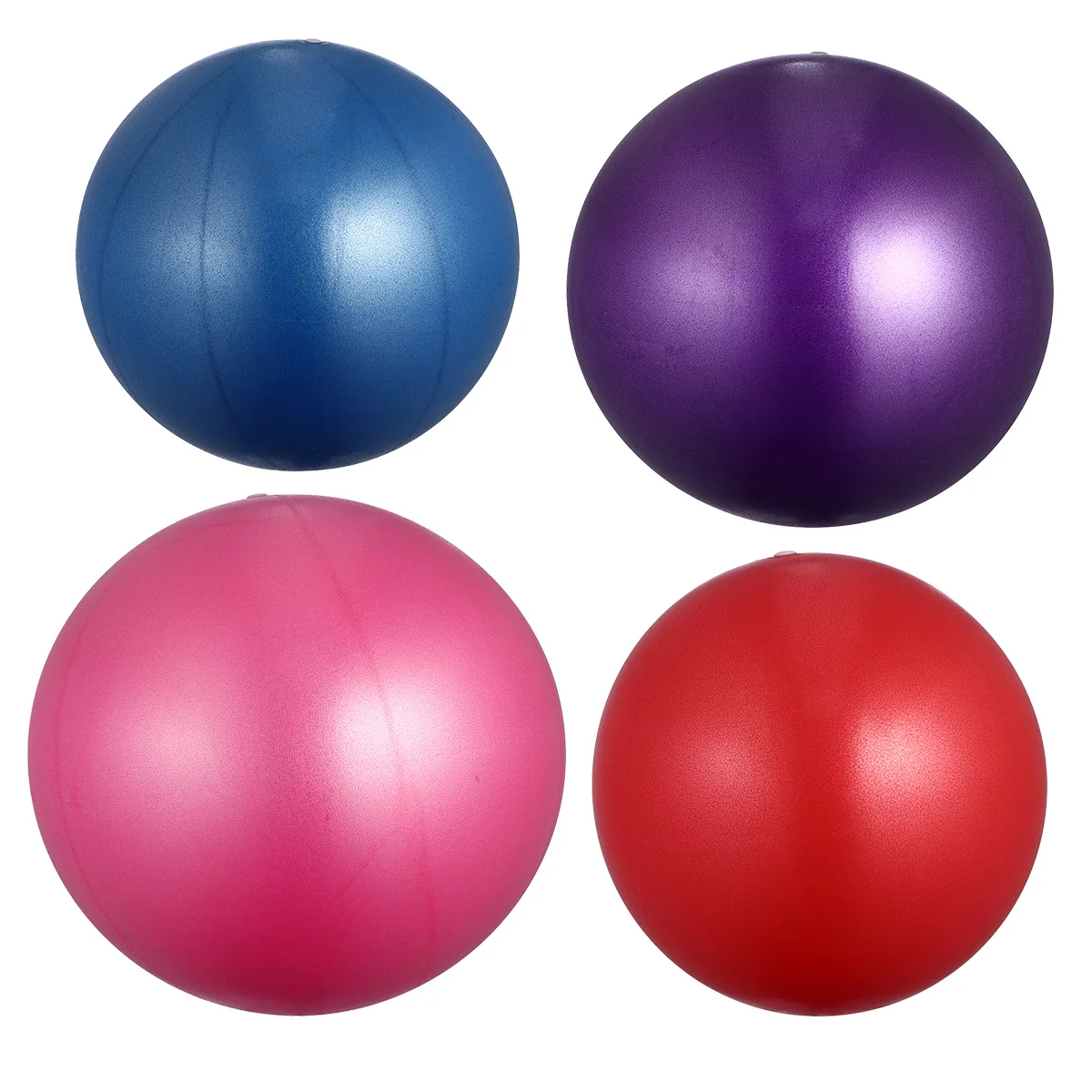 Balle de Yoga Anti-éclatement, 2 pièces, boule de Fitness givrée épaisse, 15-35cm, Orange, vert, pour l'exercice de gymnastique à domicile, renforce le teint des Muscles