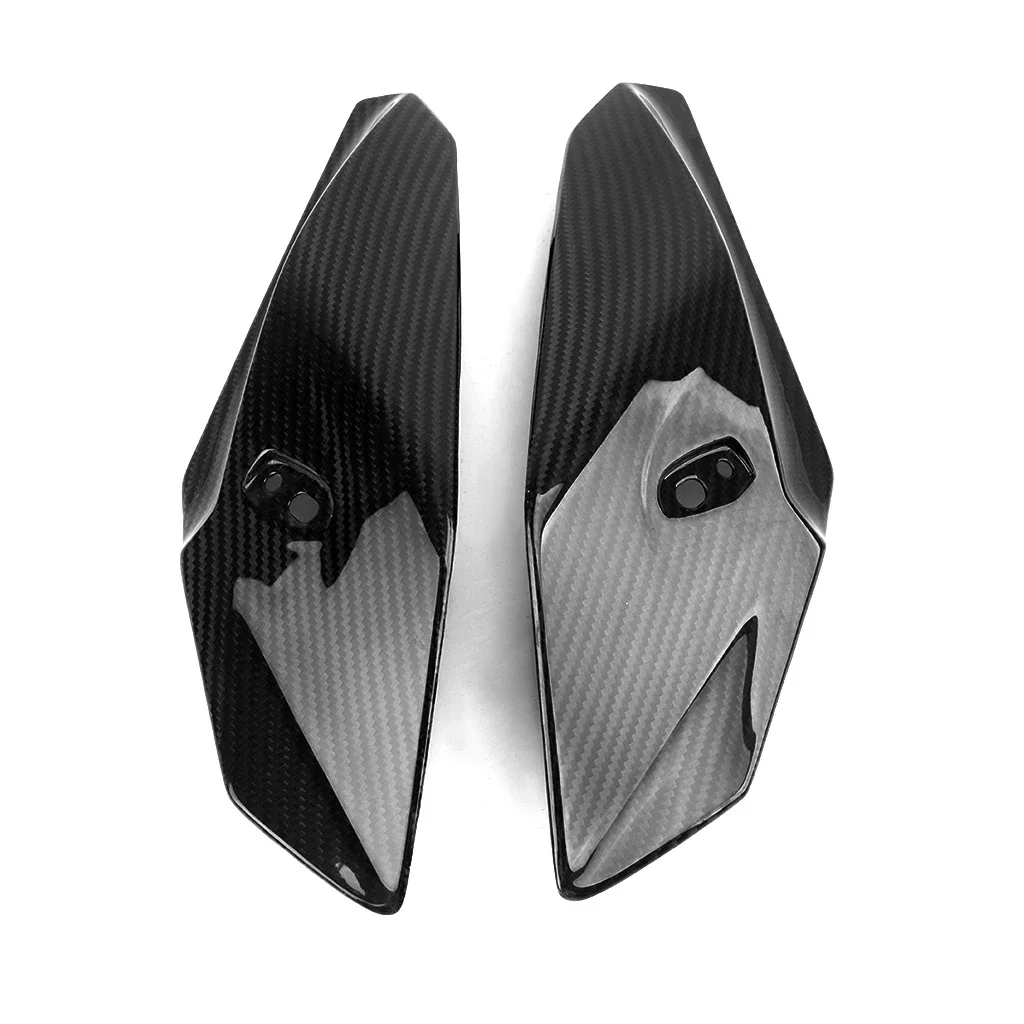 3K 3*3 Carbon Fiber Motorcycle Modified   Headlight Side Cover Face Plate For BMWs S1000R 2015-2020