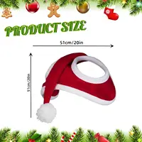 Christmas Horse Hat, Dress up, Farm Winter Photo, Cute, Breathable Riding Outfit, Holiday Decor Accessories 6
