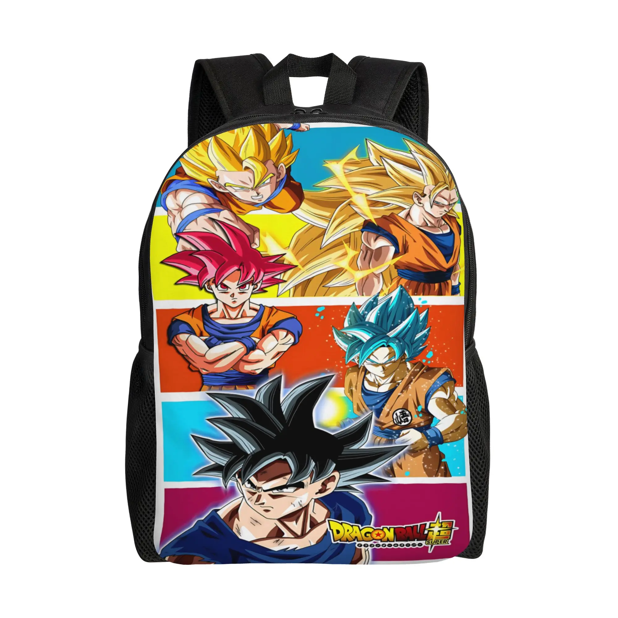 Mochilas Bandai Dragon Ball Z Goku Daypack mochila Work Office Mochila de ombro resistente