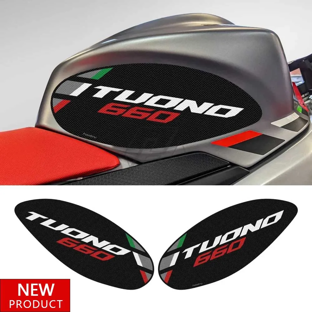 

Для Aprilia Tuono 660 2021-2022 аксессуары для мотоциклов, боковые накладки на бак, наколенники, комплект наклеек на боковую панель