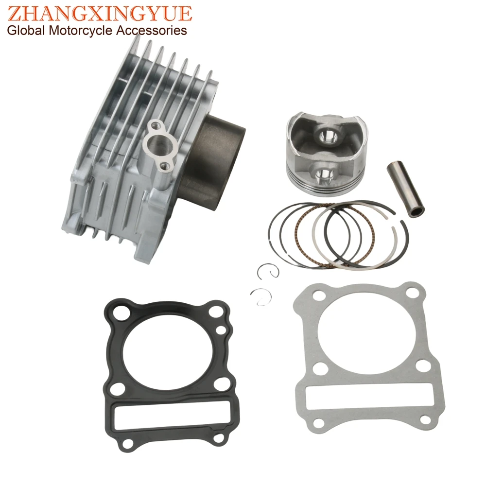 Motorcycle 62mm 150cc Big Bore Cylinder Kit For Suzuki EN125 GS125 GN125 GZ125 DR125 TU125 EN GS GN GZ DR TU 125cc 4-Stroke