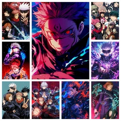 Jujutsu Kaisen Satoru Gojo Itadori Yuji Anime Diamond Painting Kit 5D DIY Diamond Cross Stitch Handmade Gift Crafts Home Decor