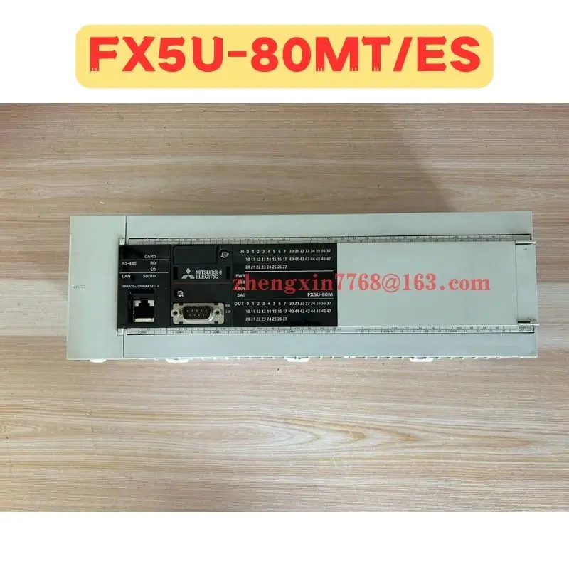 

Second-hand Module With 232BD Plate FX5U-80MT/ES FX5U-80MT ES Normal Function Tested OK