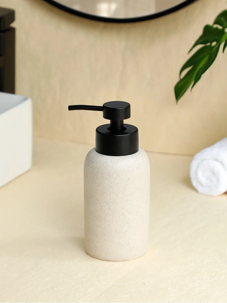 Foaming Bathroom Countertop Soap Dispensers Foaming Pump Bottles Refillable Foam Liquid Hand soap bottle for Bathroom Vanities