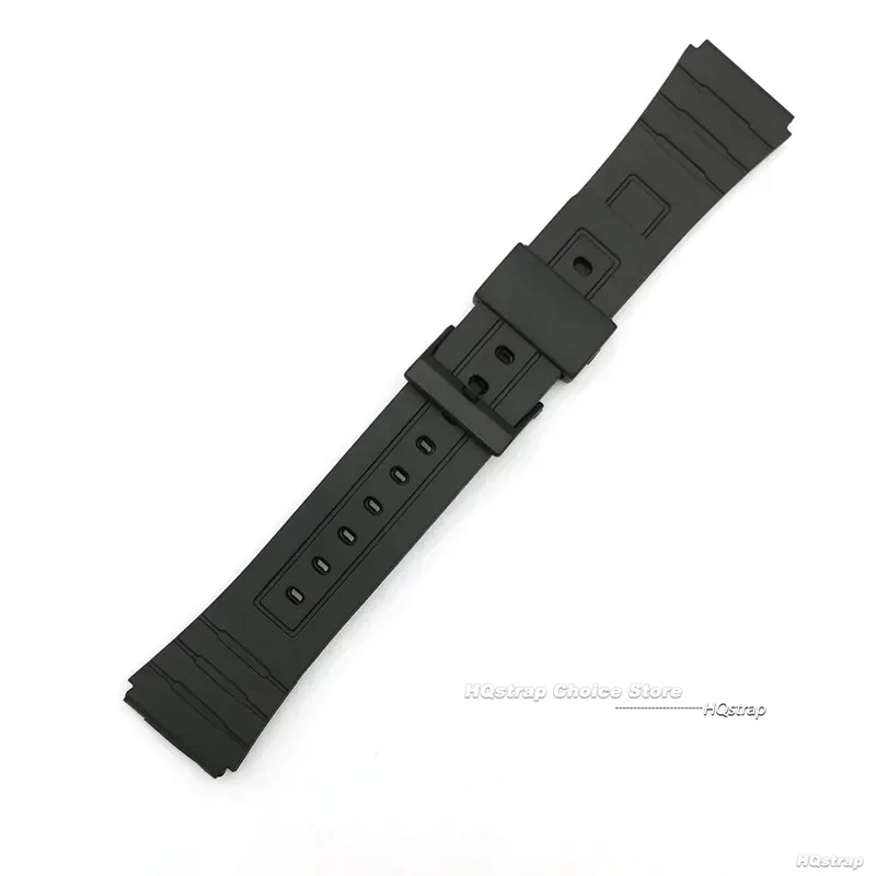 18 20 22mm Silicone Bracelet for CASIO W800H SGW400 Wristband for F84 F91W AE1200/1300 A158/168 F105/108 Resin Strap 12 14 16mm