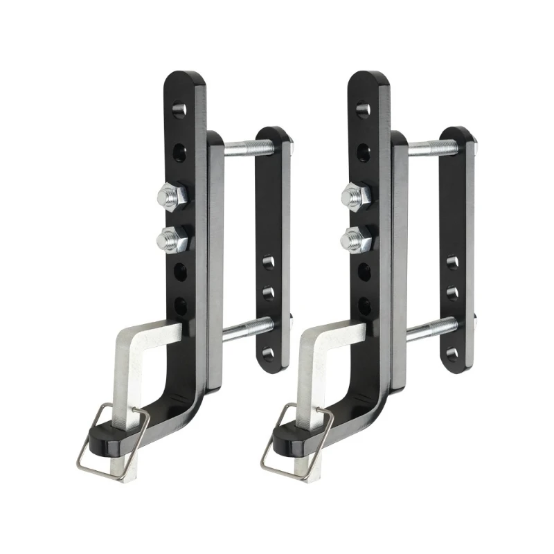 2PCS set of trailer sway control brackets. Suitable for hitches rated 6,000-14,000 lbs
