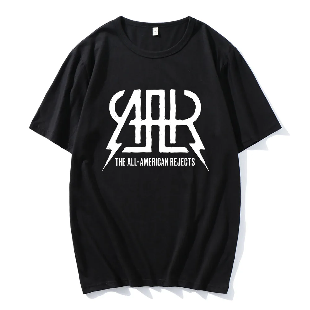 

The All-American Rejects Logo Print T-shirt Cotton Short Sleeve Men/Women Tshirts Streetwear Street Style Graphic T Shirt Male